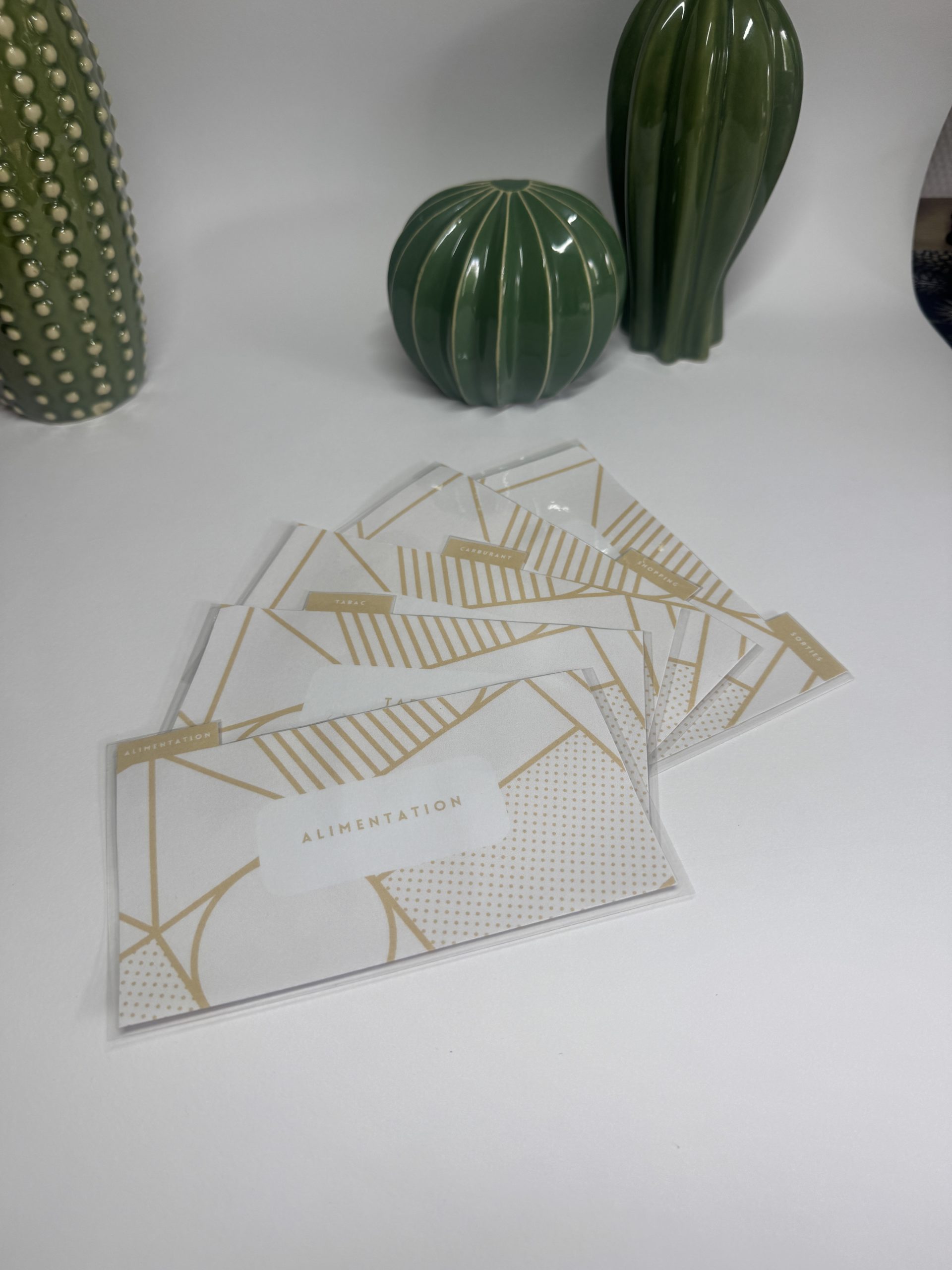 Enveloppes budget sur-mesure faite main