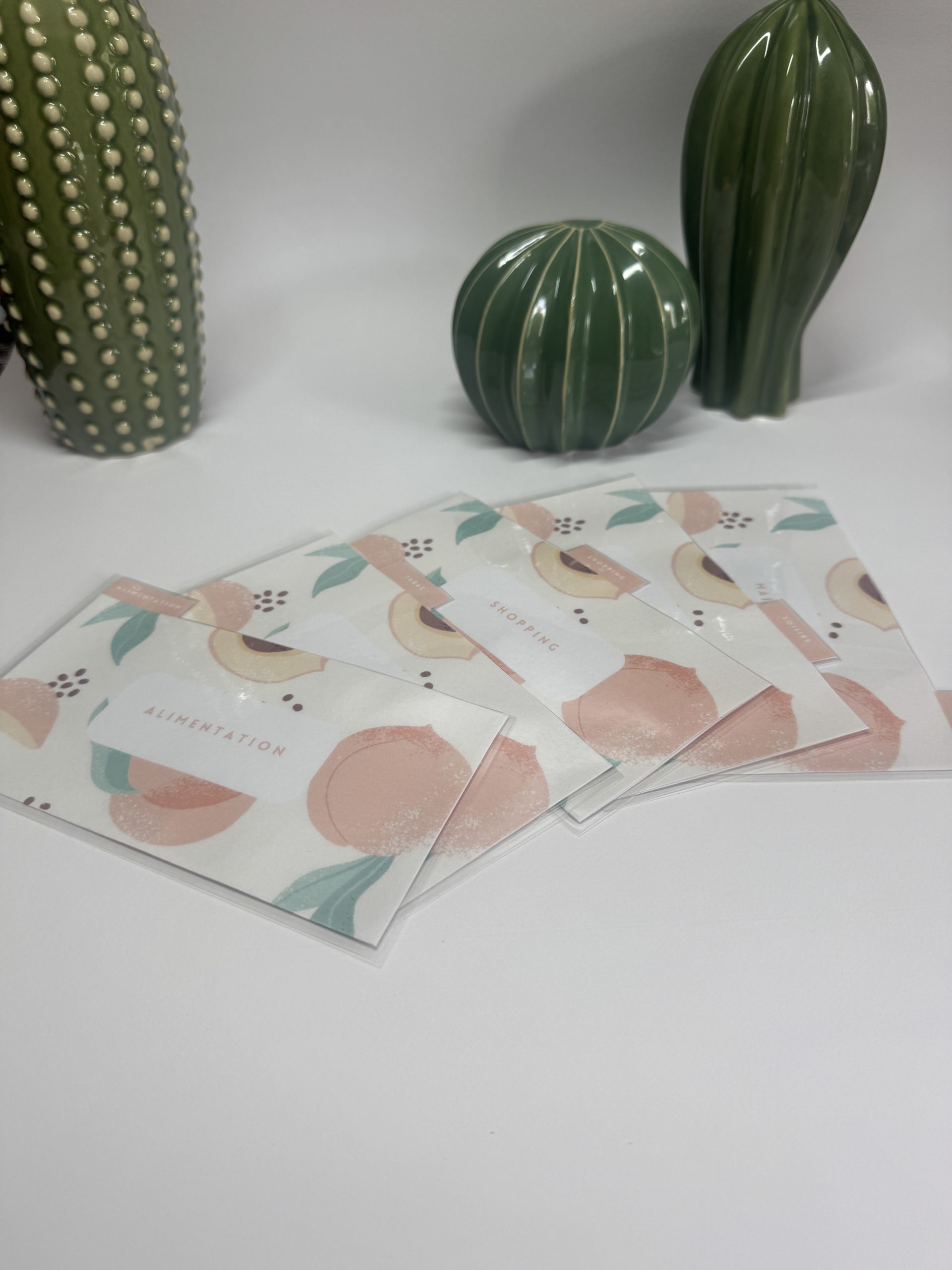 Enveloppes budget sur-mesure faite main