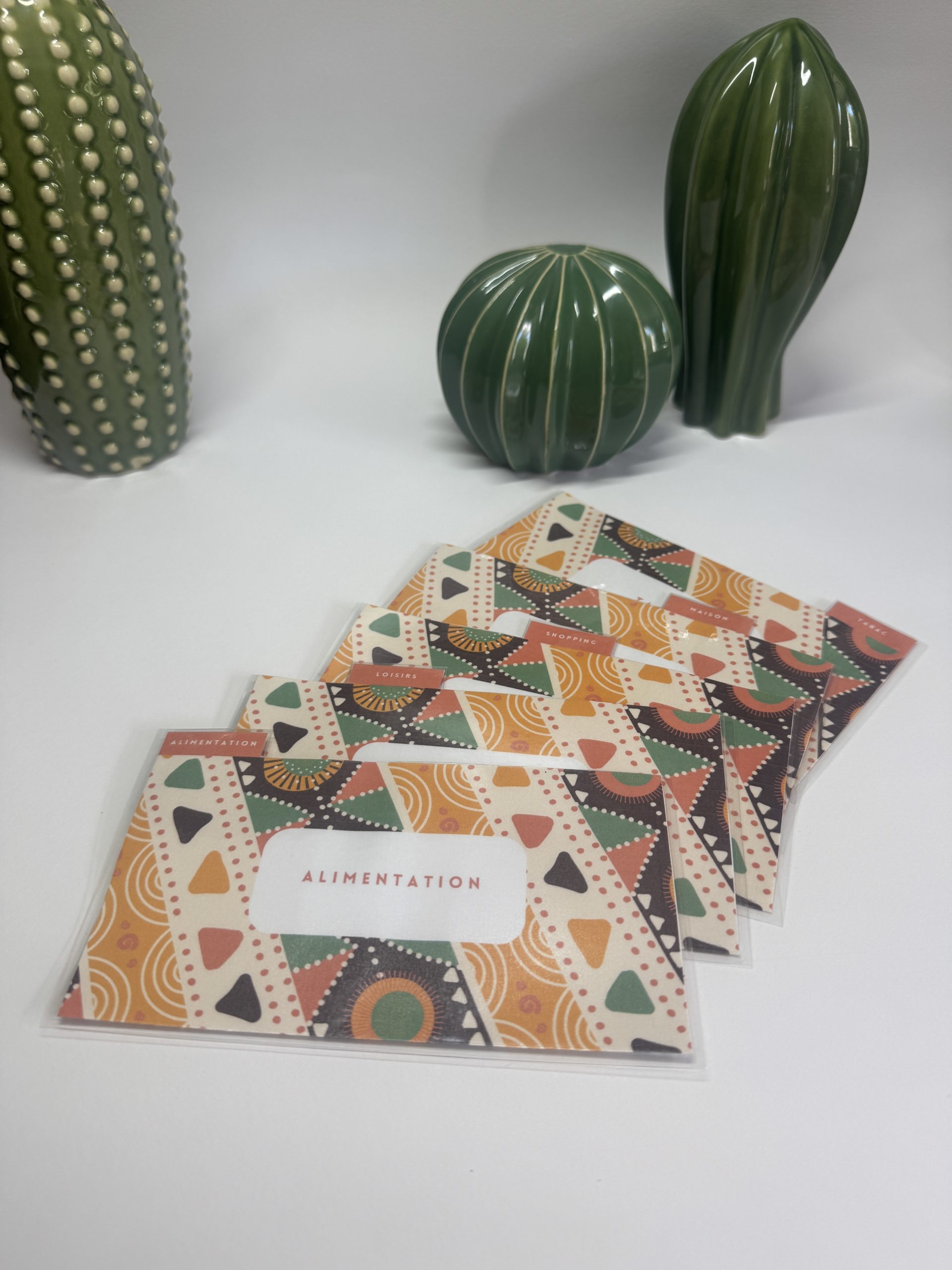 Enveloppes budget sur-mesure faite main