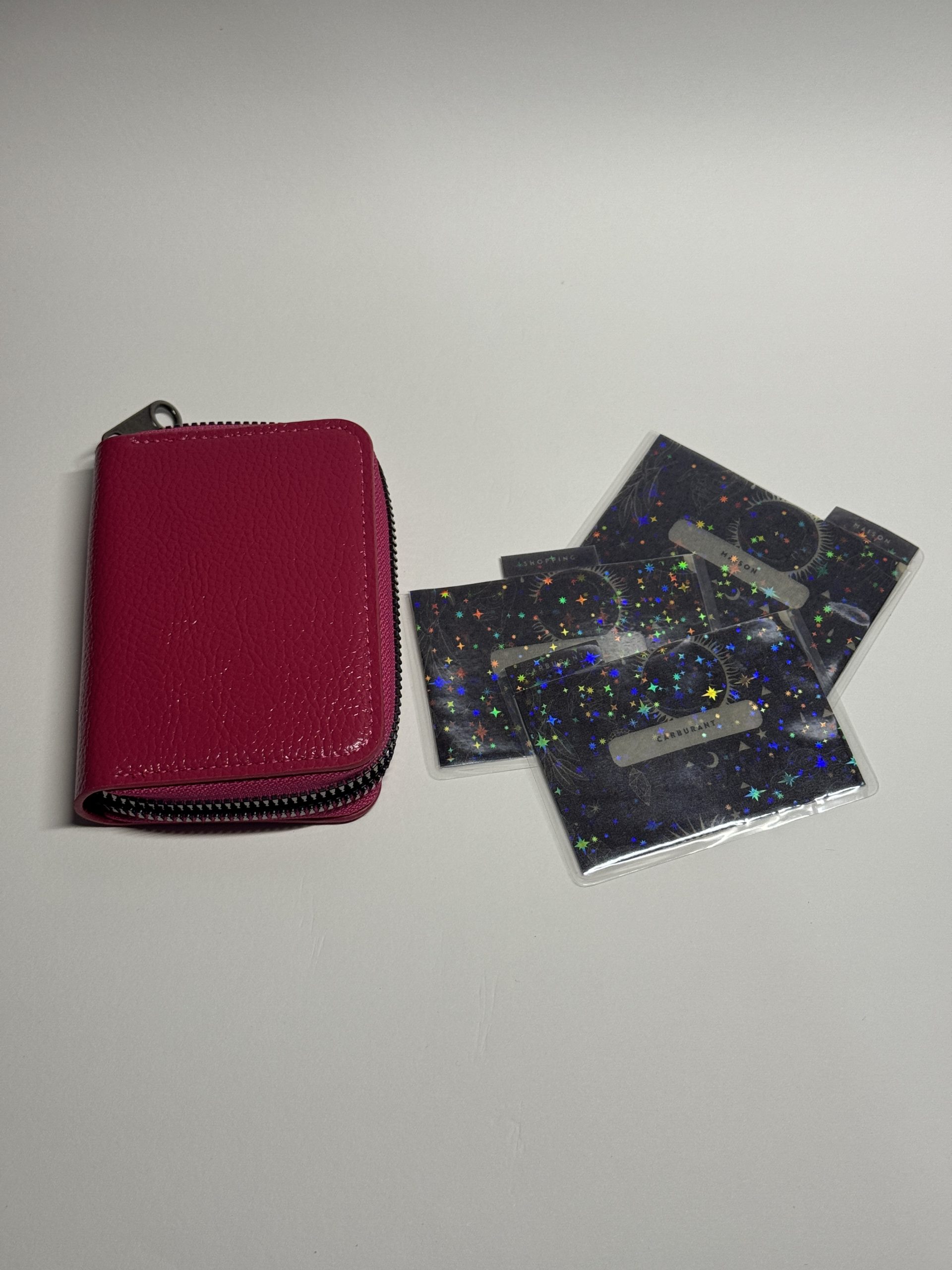 Format mini Kit Portefeuille budget : 8 enveloppes budget personnalisées