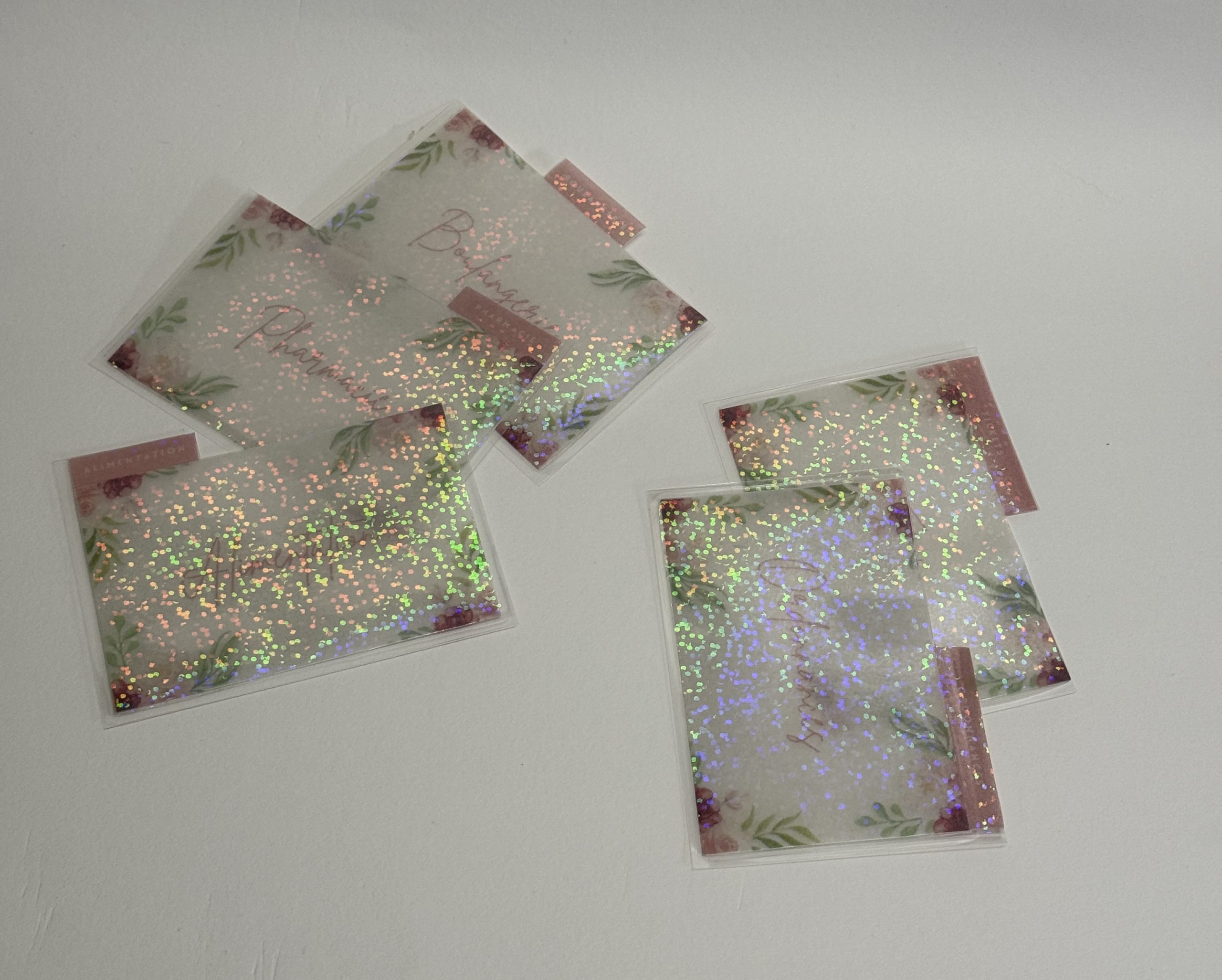 Format mini Kit Portefeuille budget : 8 enveloppes budget personnalisées